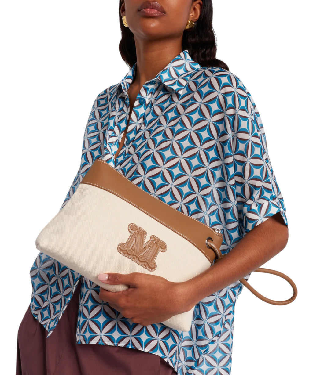 Pochette Max Mara Beachwear BCHFRISIA in Canvas