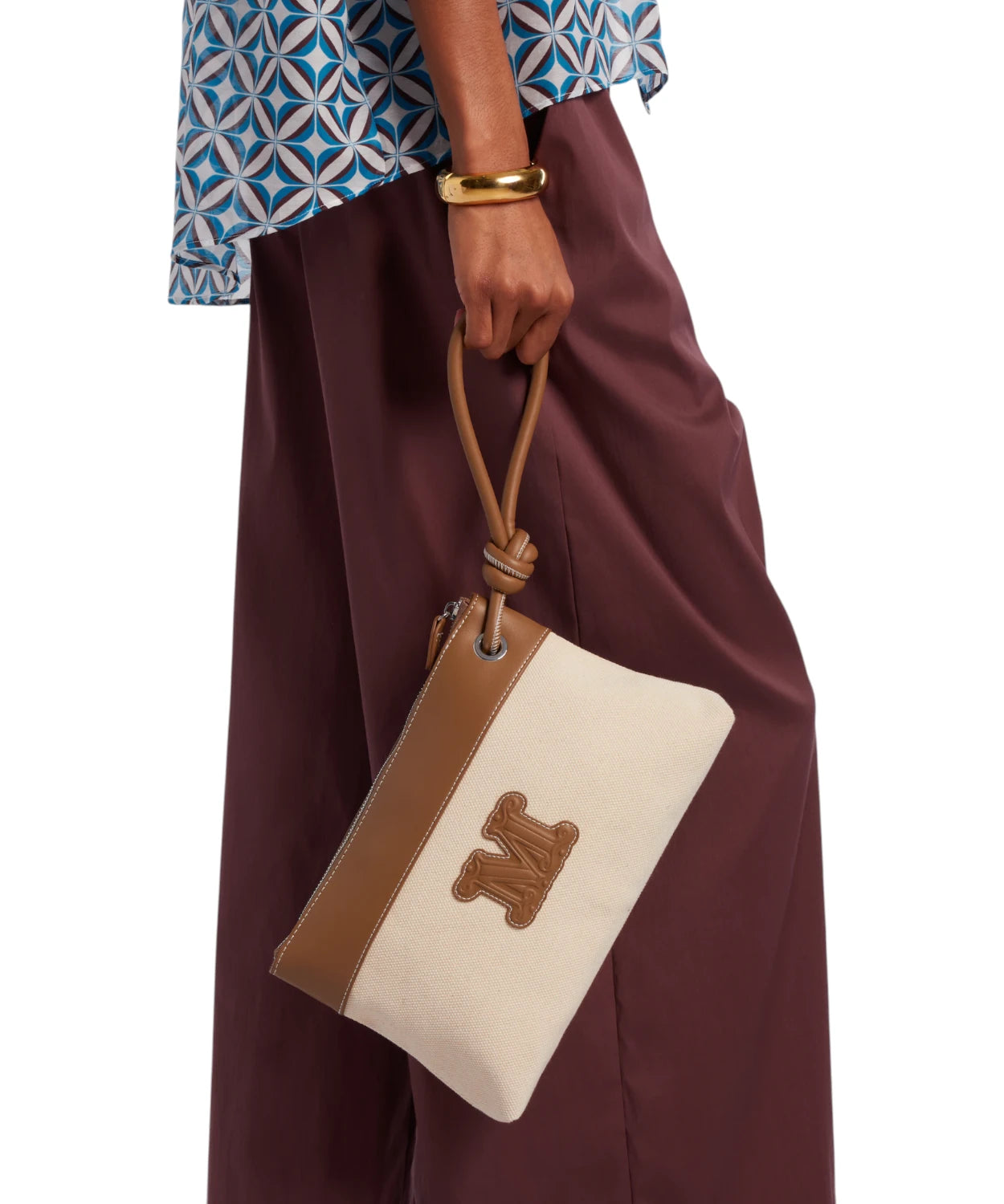 Pochette Max Mara Beachwear BCHFRISIA in Canvas