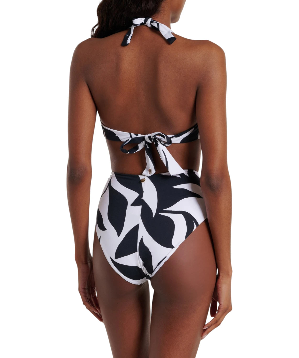 Bikini Slip Vita Alta Max Mara Stilla con Stampa Floreale