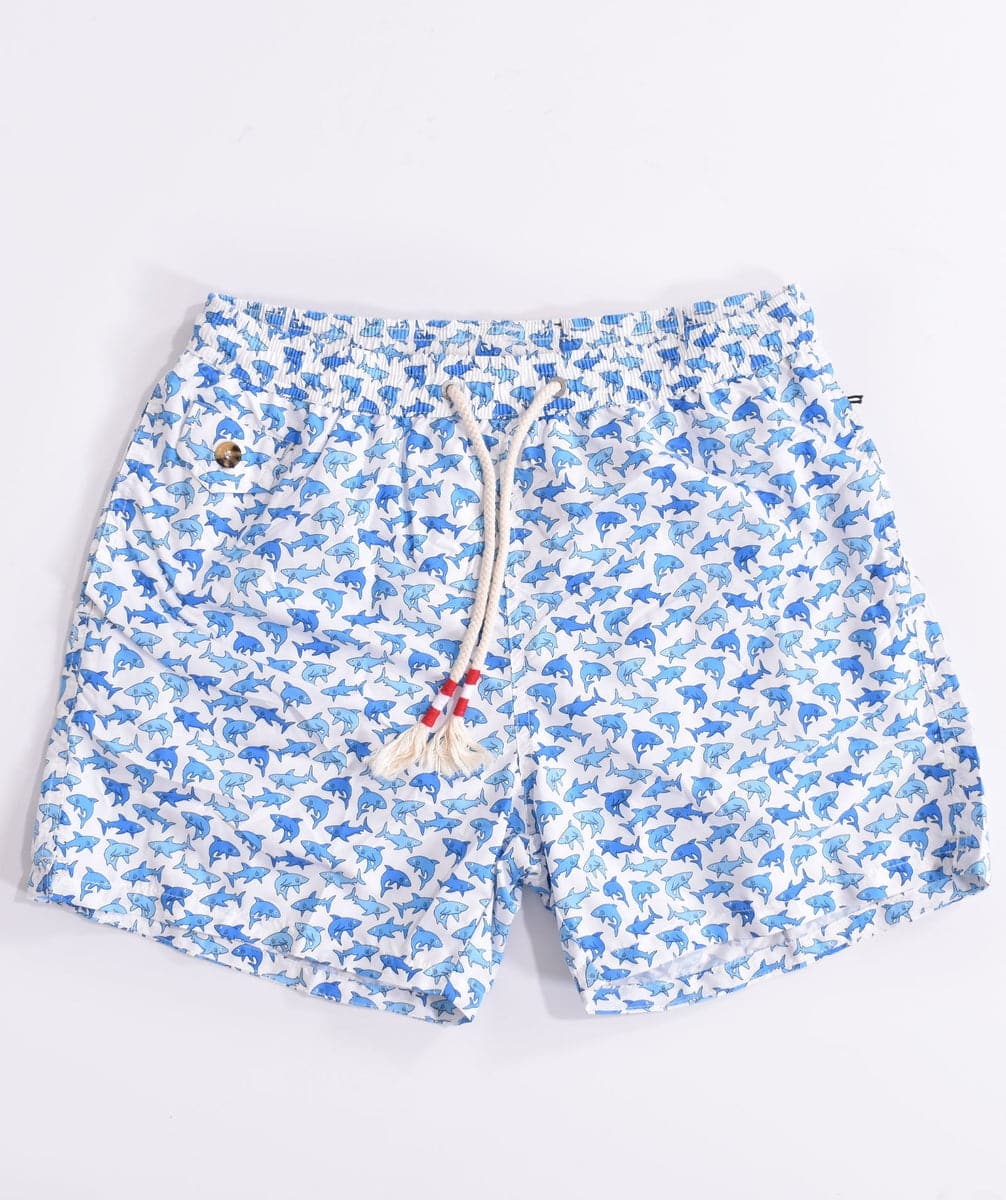 Pantaloncini da bagno Shark Trouble-Costumi da bagno-Mc2 Saint Barth-Vittorio Citro Boutique