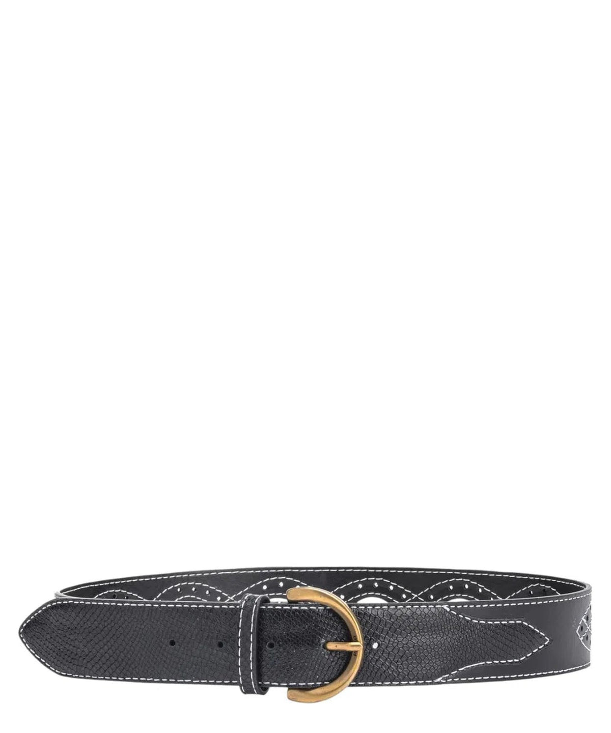 Cintura stampa pitone Jagger-Cinture-Pinko-Vittorio Citro Boutique