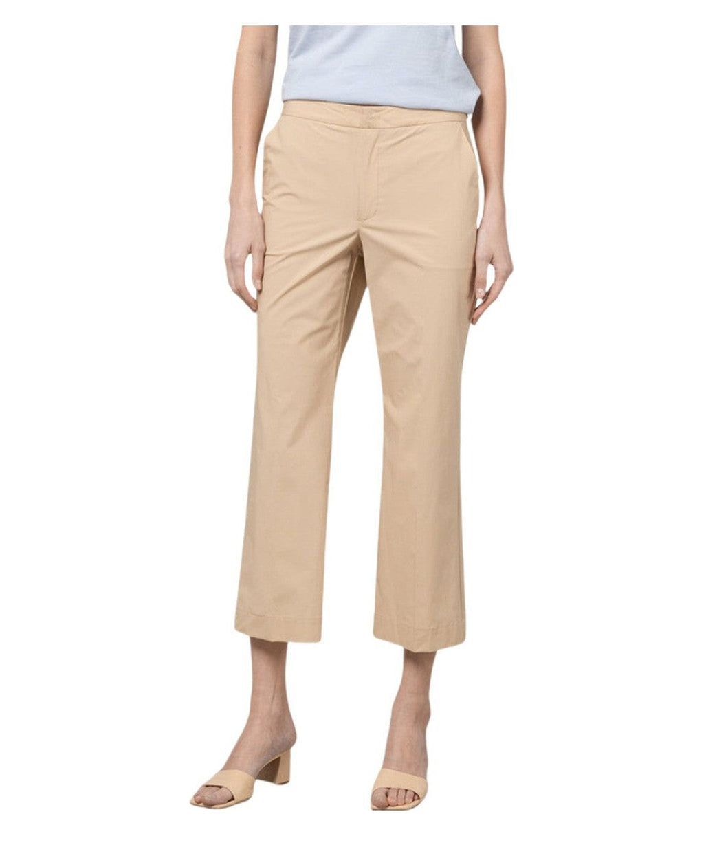Pantaloni in cotone elasticizzato-Twinset-Pantaloni-Vittorio Citro Boutique