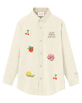 Camicia Brigitte Ricami Fruit All Over-Mc2 Saint Barth-Camicie-Vittorio Citro Boutique
