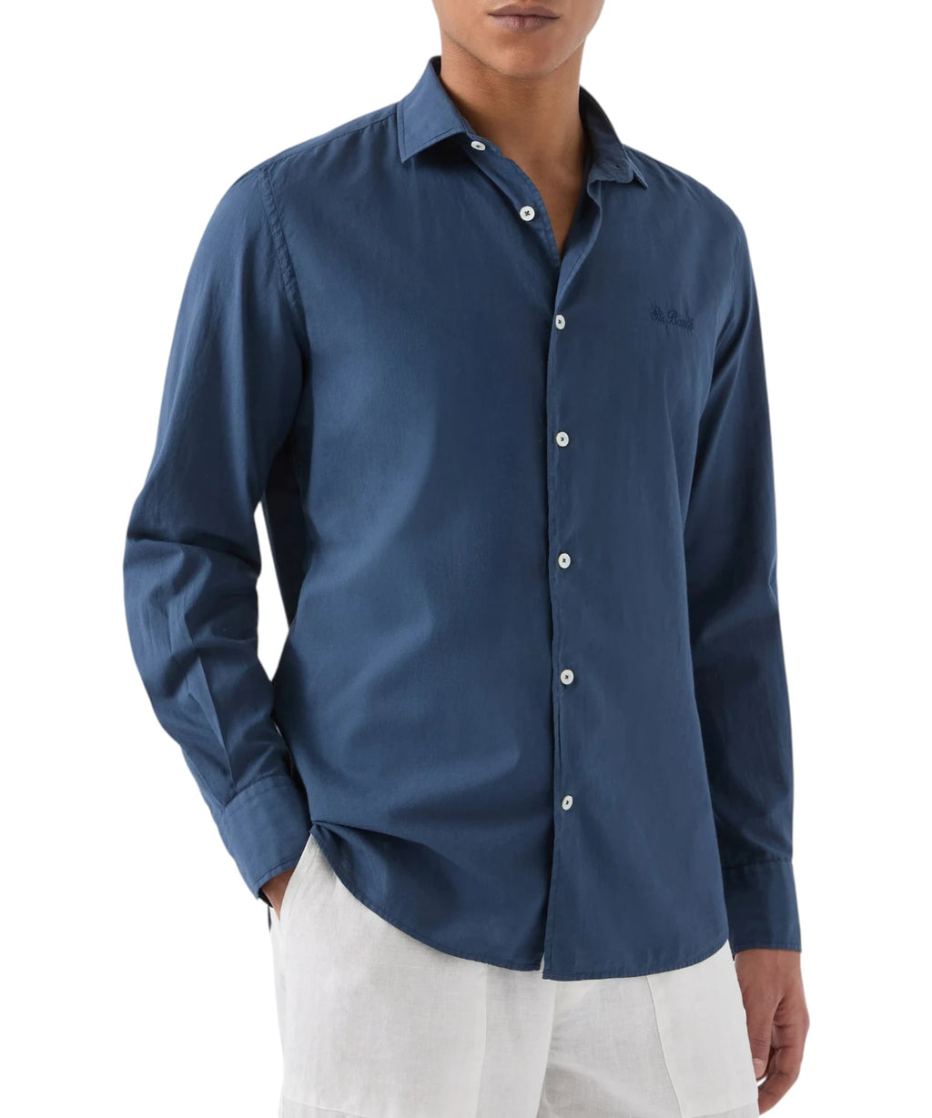 Camisa Hombre MC2 Saint Barth Ice en Algodón