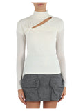 Maglia misto cachemire con cut-out Mononoke-Maglieria-Pinko-Vittorio Citro Boutique