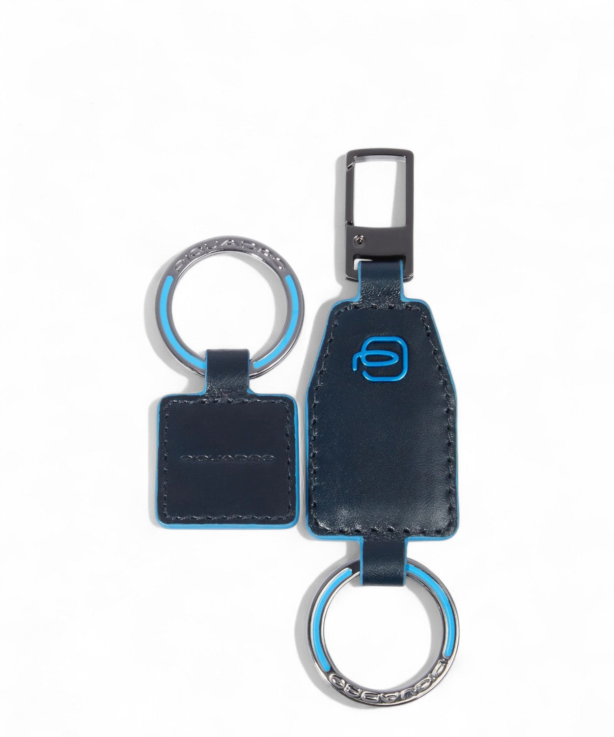 Portachiavi Divisibile in Pelle Piquadro-Piquadro-Portachiavi-Vittorio Citro Boutique