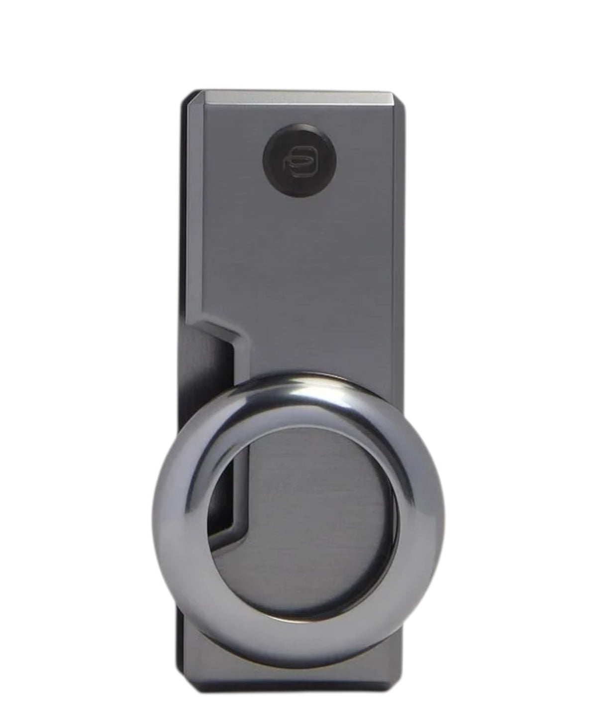Portachiavi Modular in Metallo e Pelle con Porta AirTag®