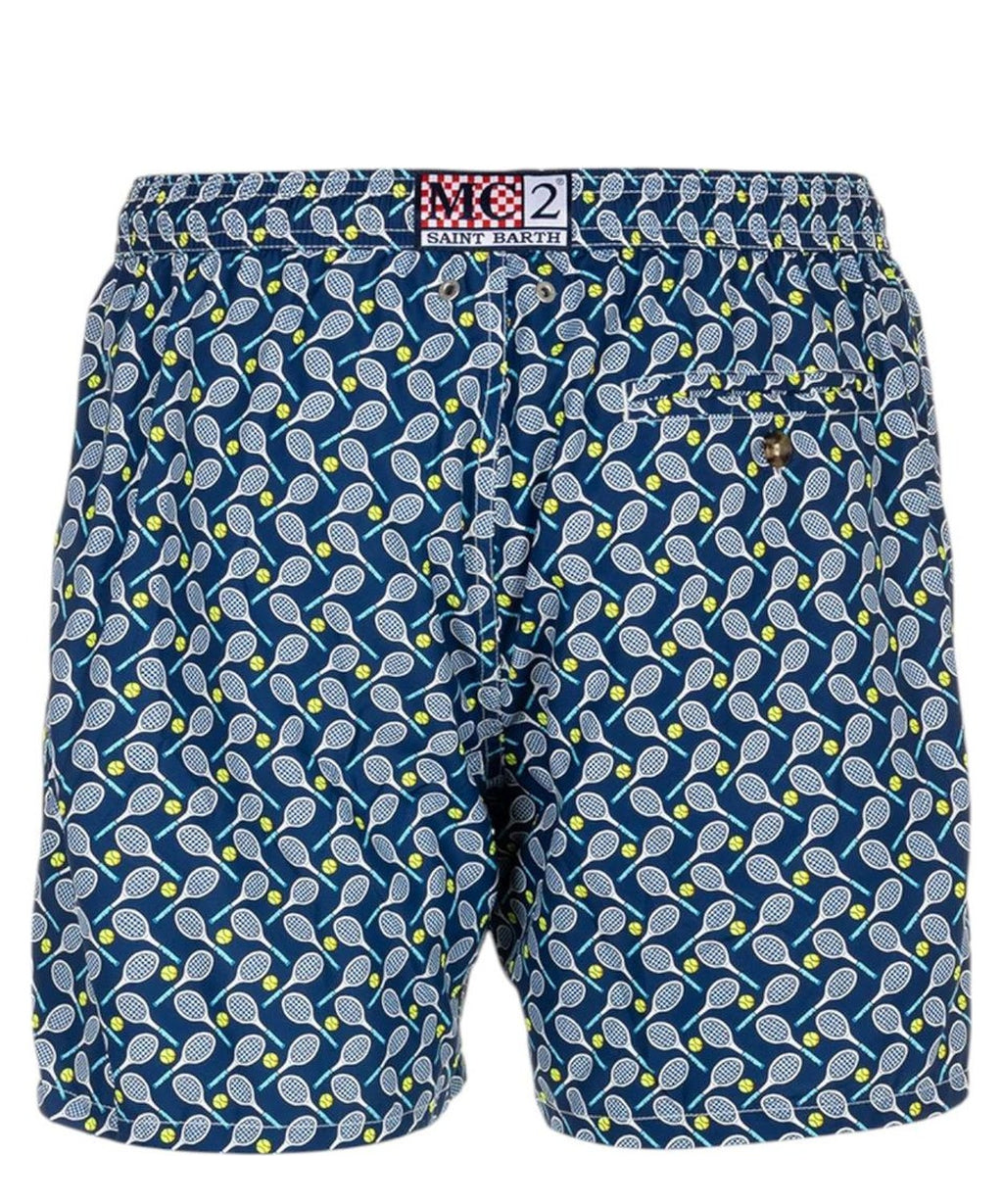 Costume da Bagno Lighting Stampa Tennis-Costumi da bagno-Mc2 Saint Barth-Vittorio Citro Boutique