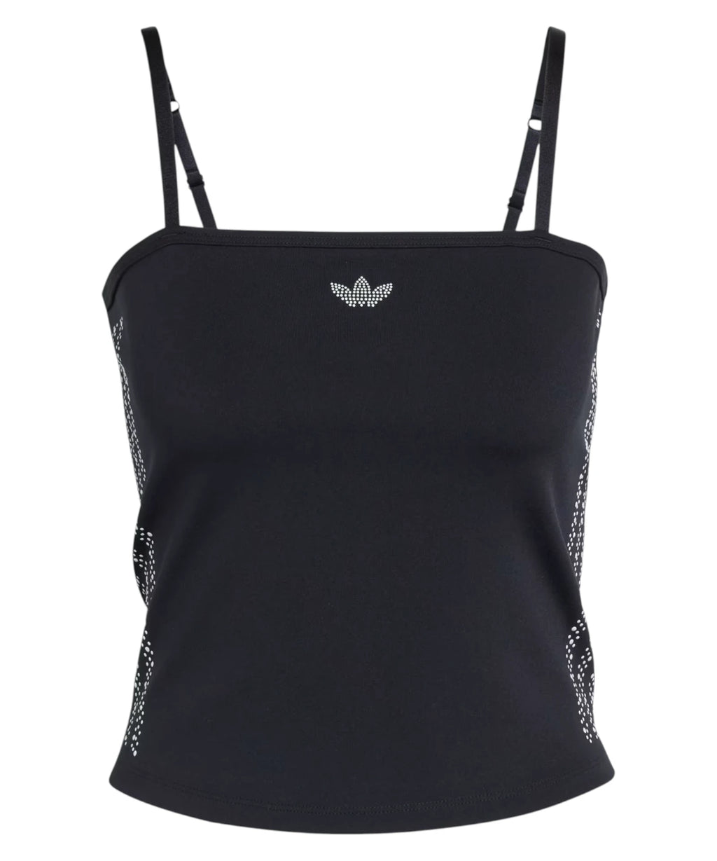 Adidas tube top met parels en pailletten