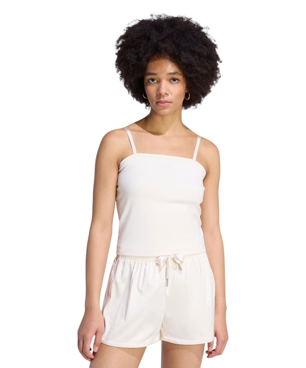 Top Donna Adidas Originals con Perle e Paillettes