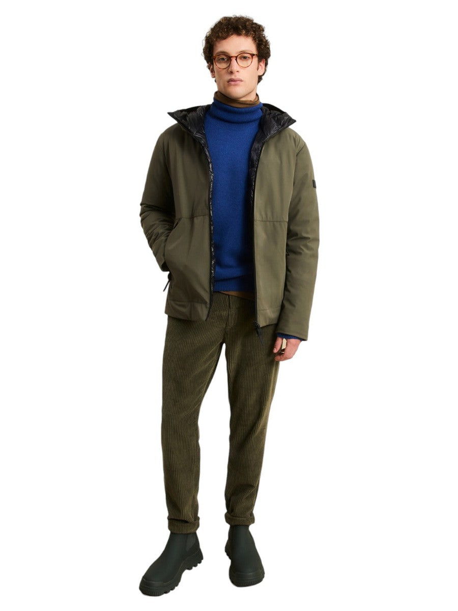 LOGE MD BOMBER LISCIO IN PRIMALOFT CON DETTAGLI NERI-Peuterey-Piumini-Vittorio Citro Boutique