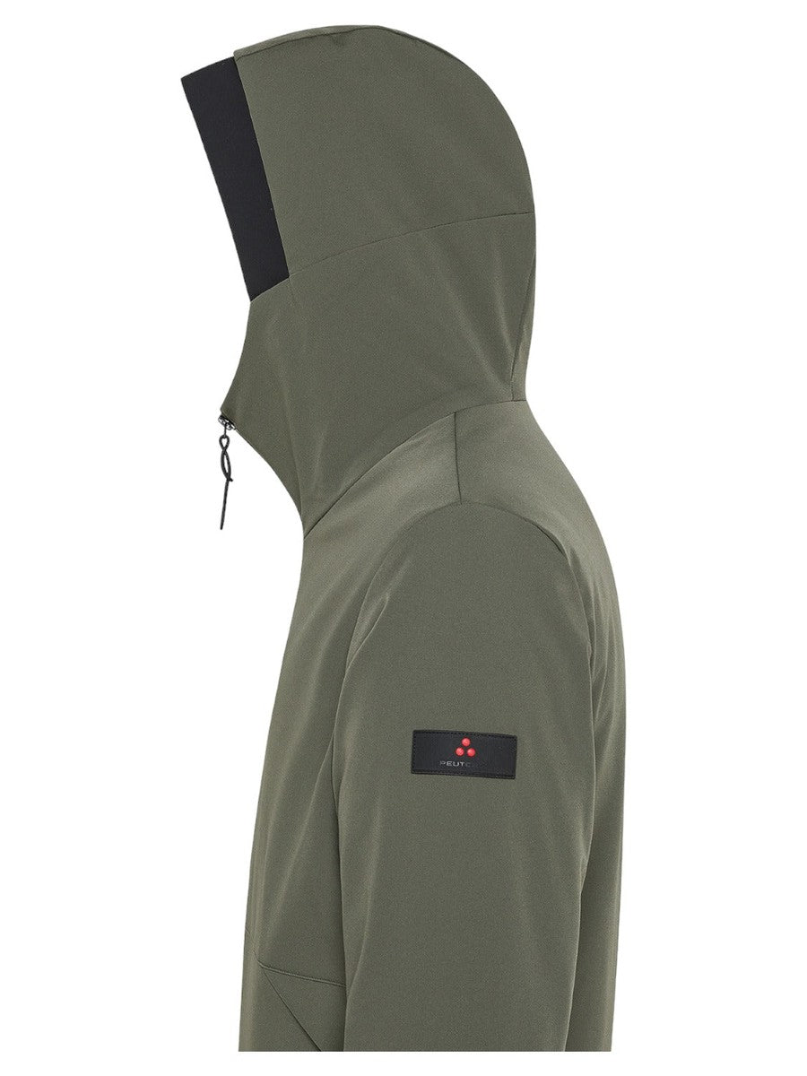 LOGE MD BOMBER LISCIO IN PRIMALOFT CON DETTAGLI NERI-Peuterey-Piumini-Vittorio Citro Boutique