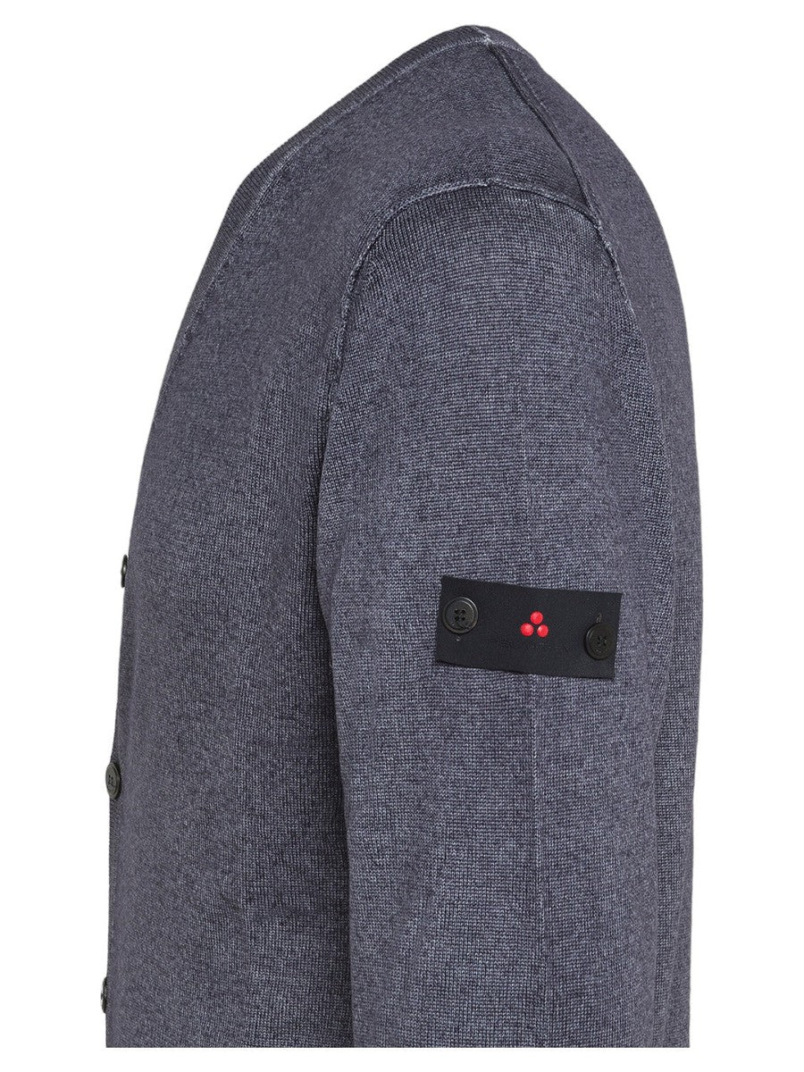 TRIMOT ACD CARDIGAN CON TINTURA ACIDATA-Peuterey-Maglieria-Vittorio Citro Boutique