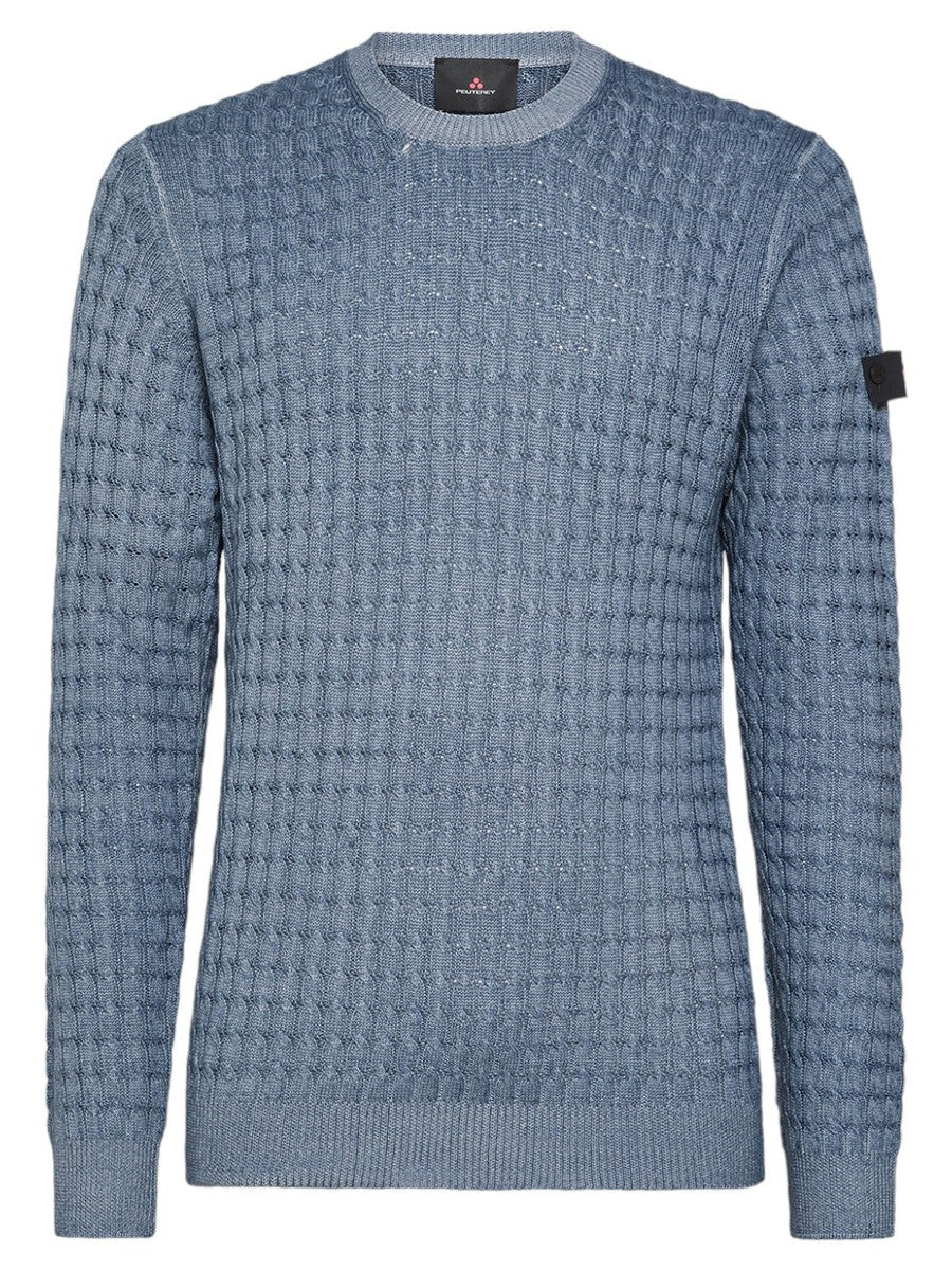 OCRA ACD MAGLIA A TRECCIA CON TINTURA ACIDATA-Peuterey-Maglieria-Vittorio Citro Boutique