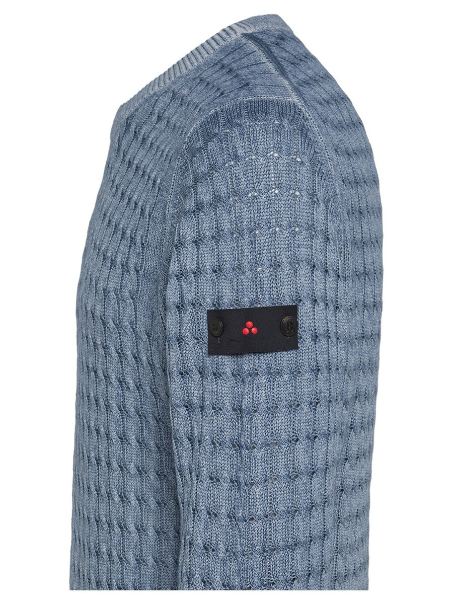 OCRA ACD MAGLIA A TRECCIA CON TINTURA ACIDATA-Peuterey-Maglieria-Vittorio Citro Boutique