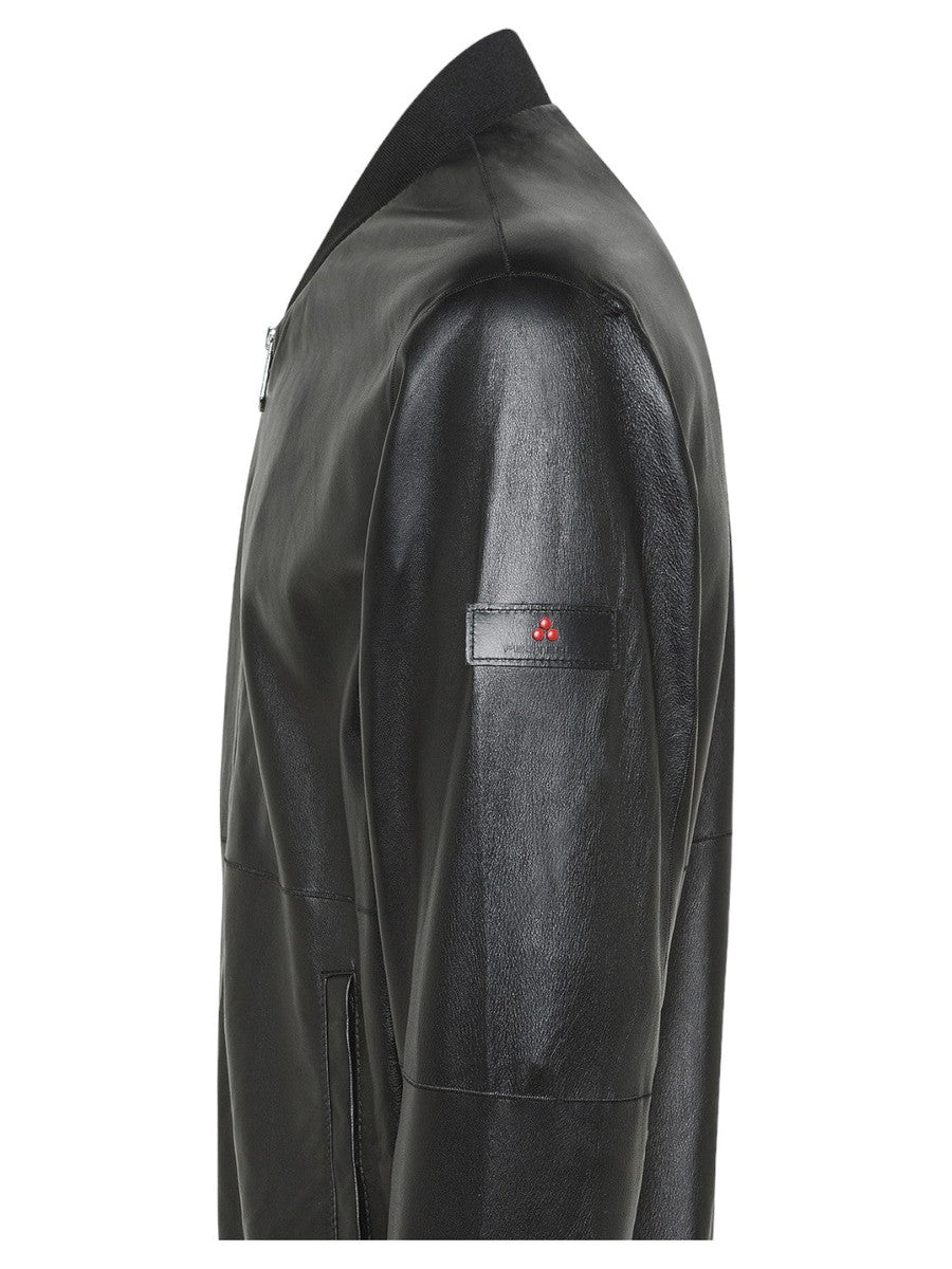 Giacca bomber in pelle Fans-Peuterey-Giacche-Vittorio Citro Boutique