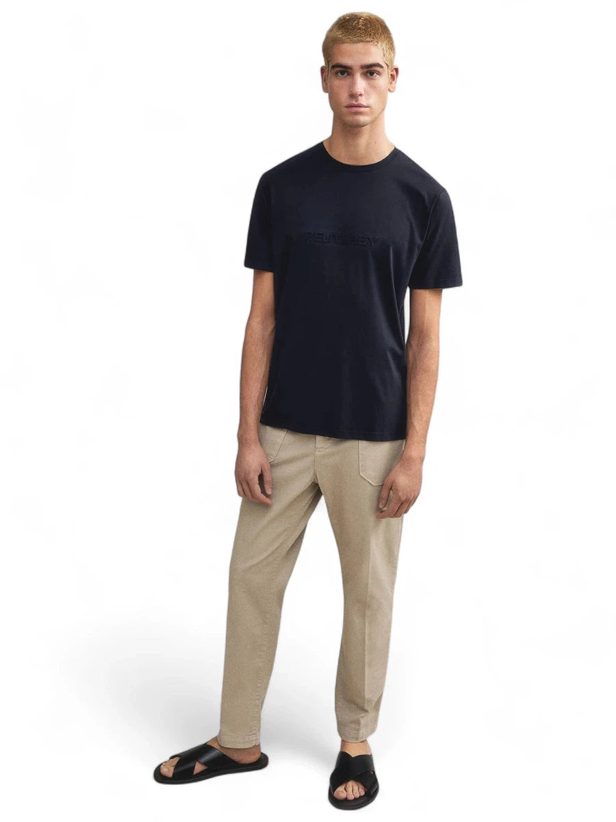 T-Shirt Otago Mer Peuterey con Scritta in Rilievo-Peuterey-T-shirt-Vittorio Citro Boutique