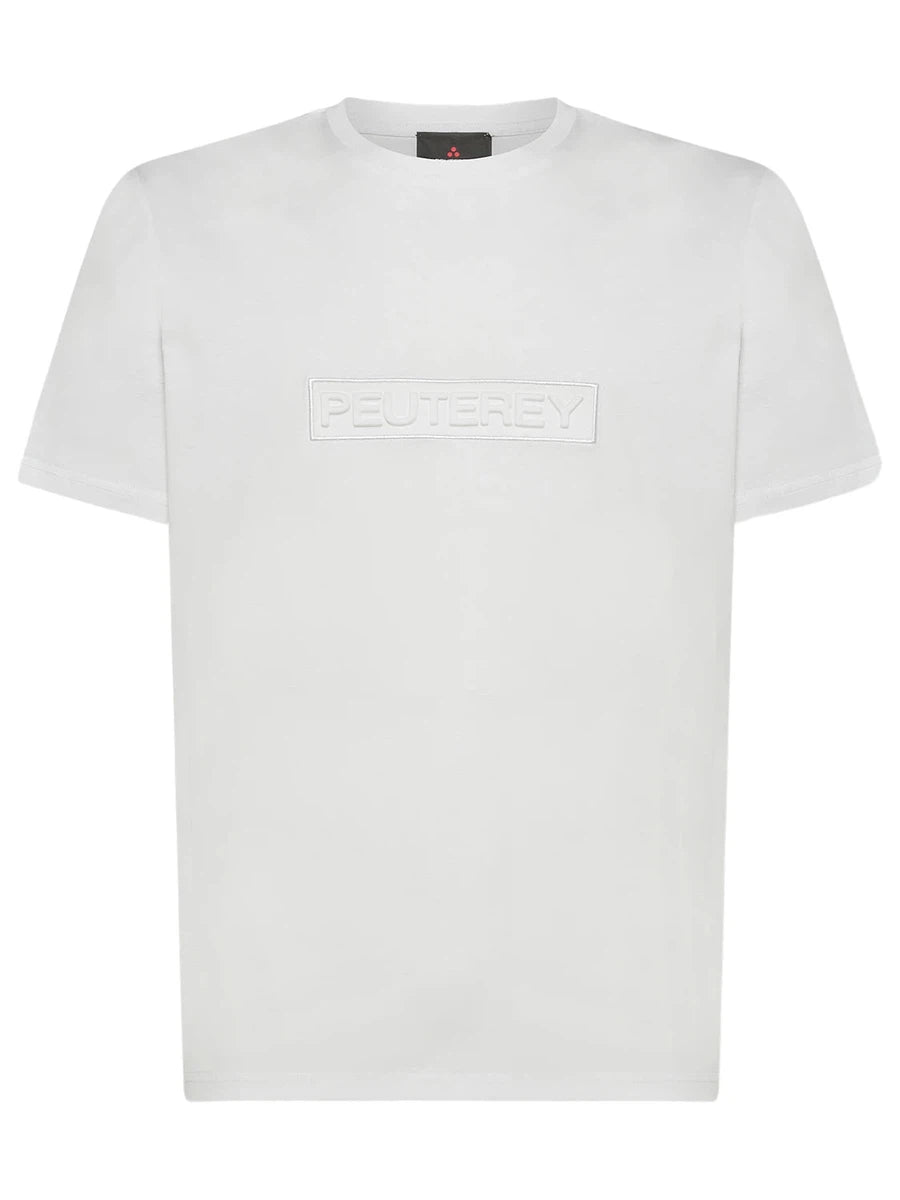 T-Shirt Otago Mer Peuterey con Scritta in Rilievo-Peuterey-T-shirt-Vittorio Citro Boutique