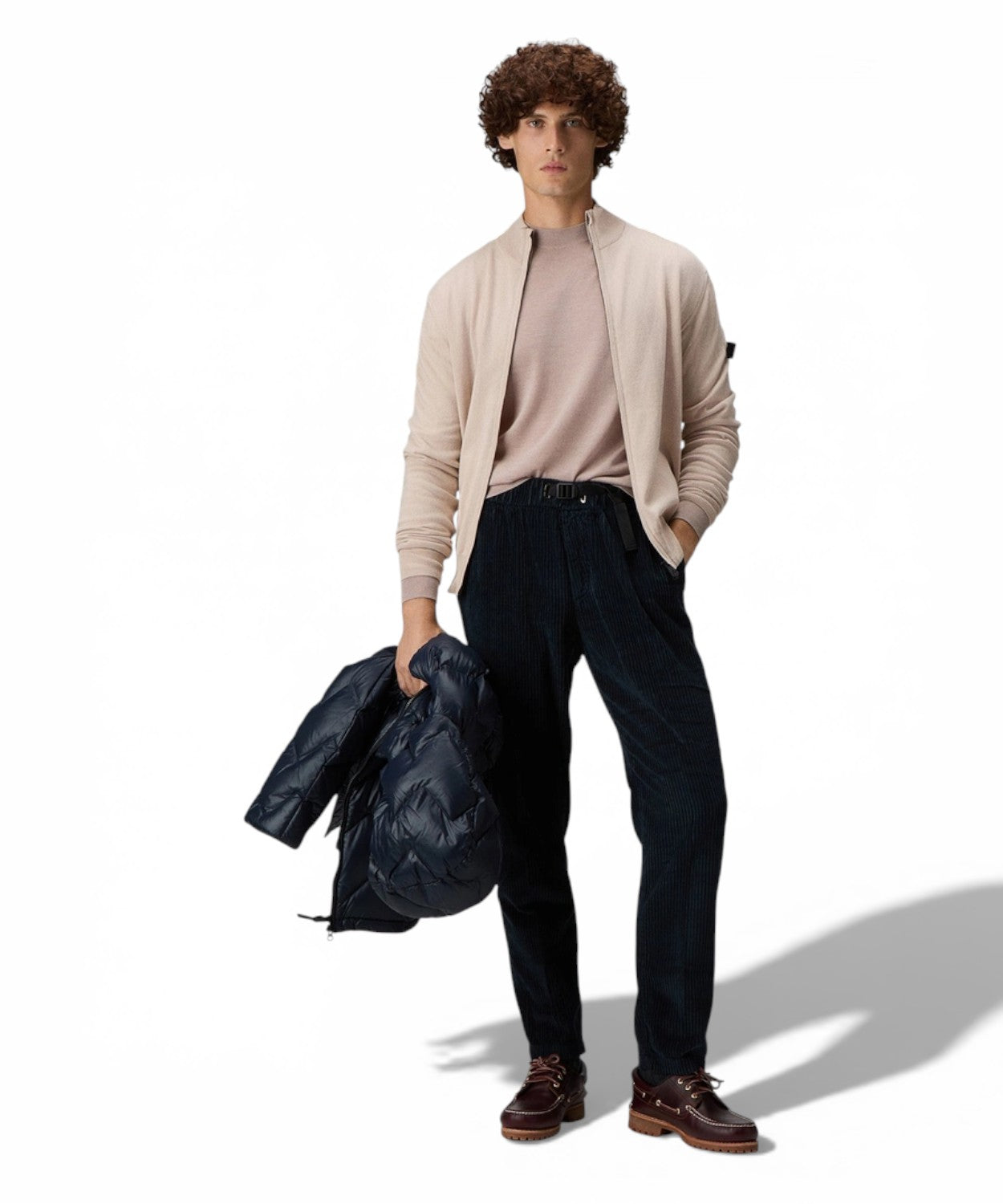 Maglia zip in misto lana Peuterey RENNEL