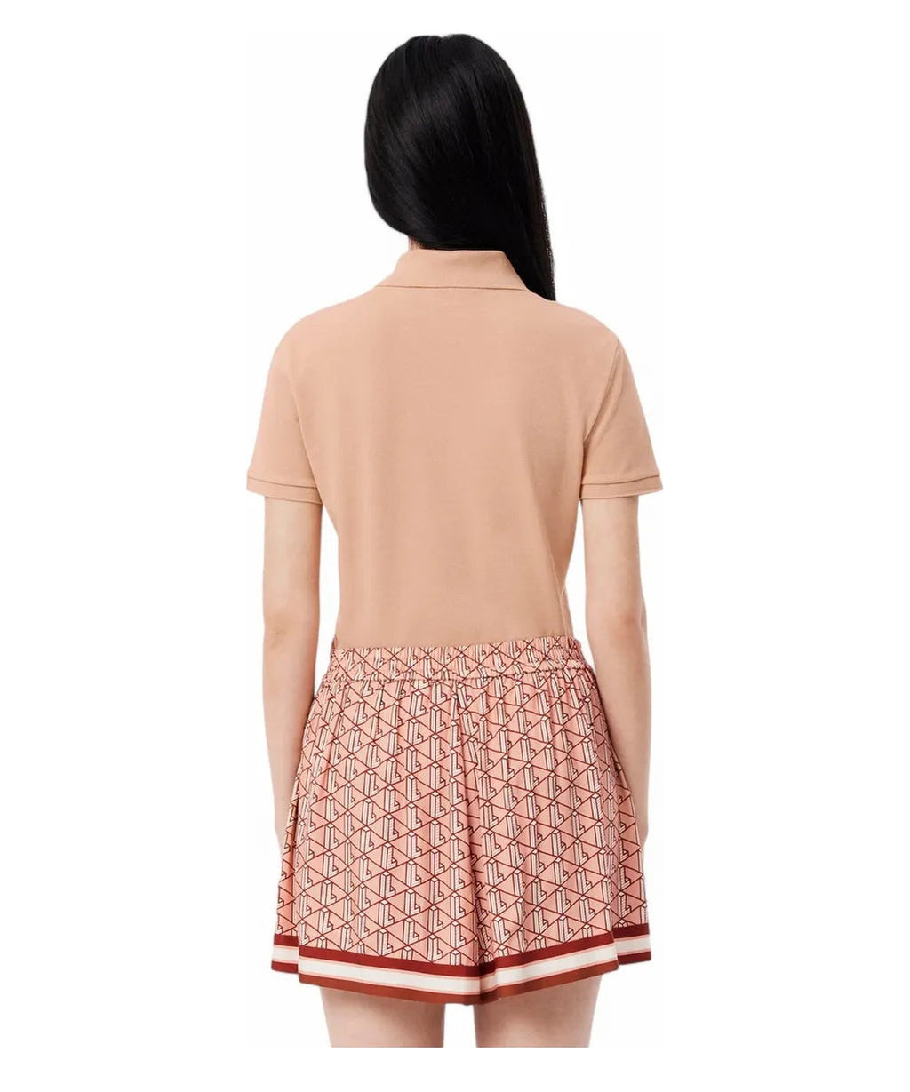 Polo da Donna Lacoste Slim Fit in Piqué di Cotone Stretch-LACOSTE-Polo-Vittorio Citro Boutique