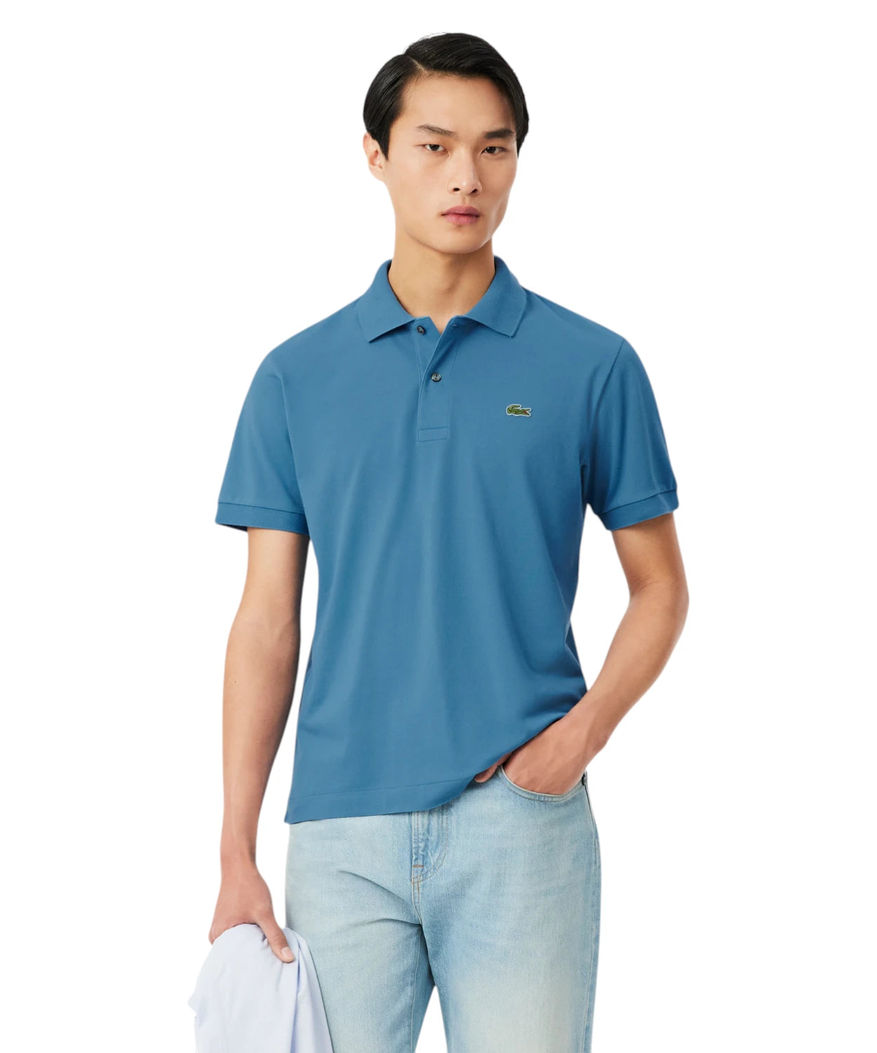 Polo Lacoste Classic Fit in Piqué Ultra Leggero