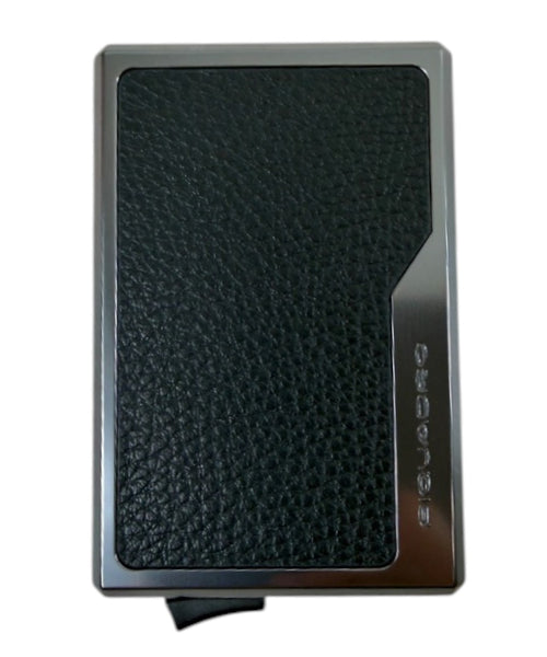 Portacarte Piquadro MagSafe RFID in Alluminio e Pelle