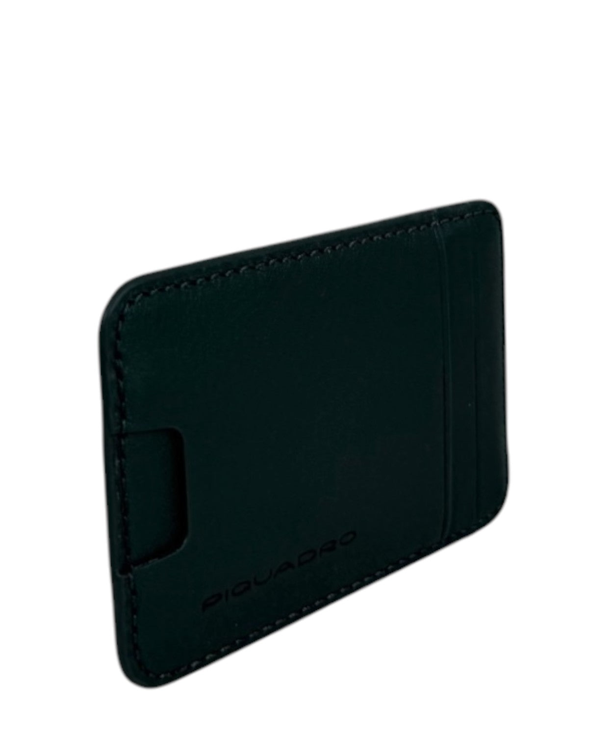 Portacarte MagSafe Piquadro in pelle per carte
