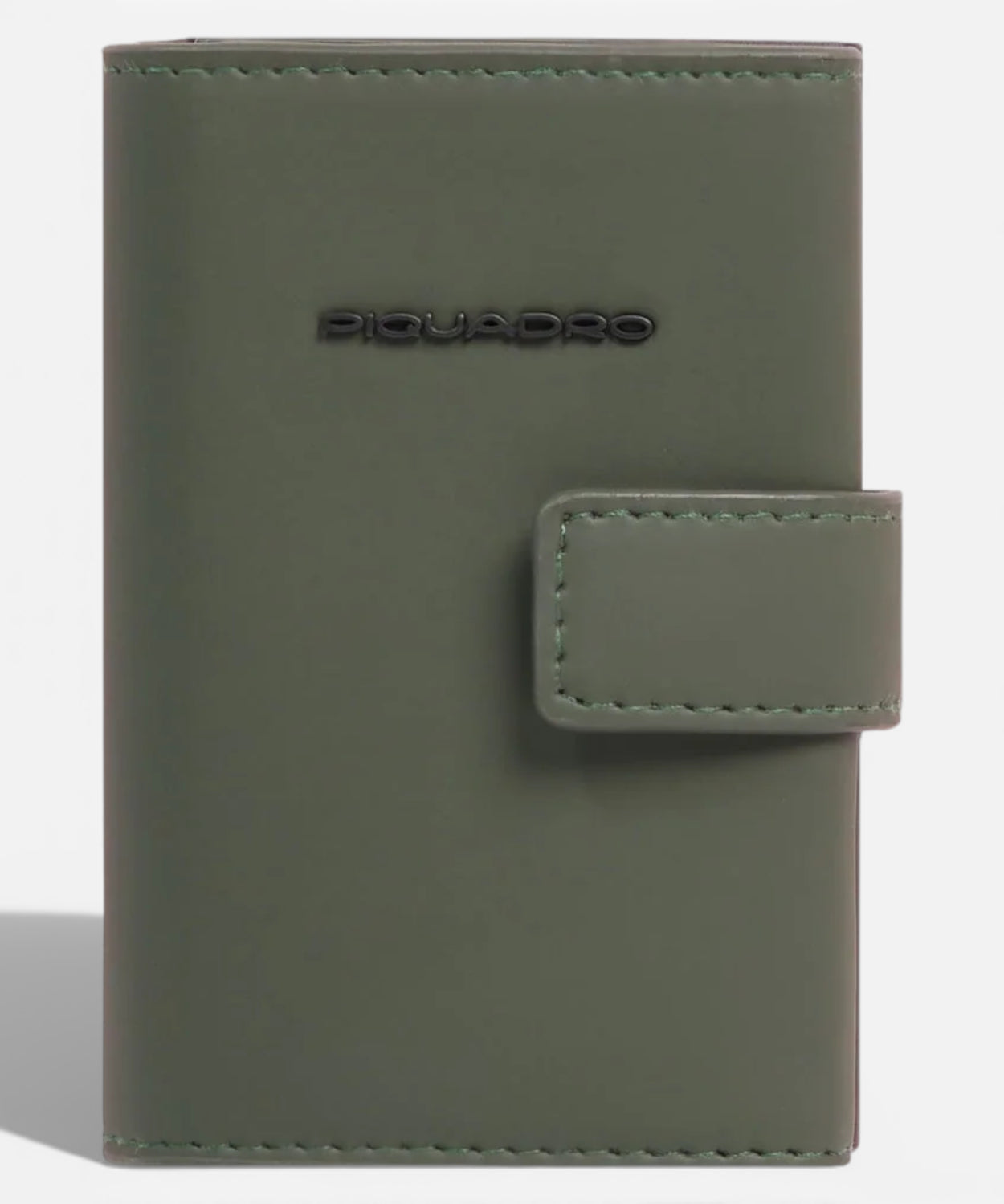 Piquadro Porta Carte Pop-Up Metallo e Tessuto