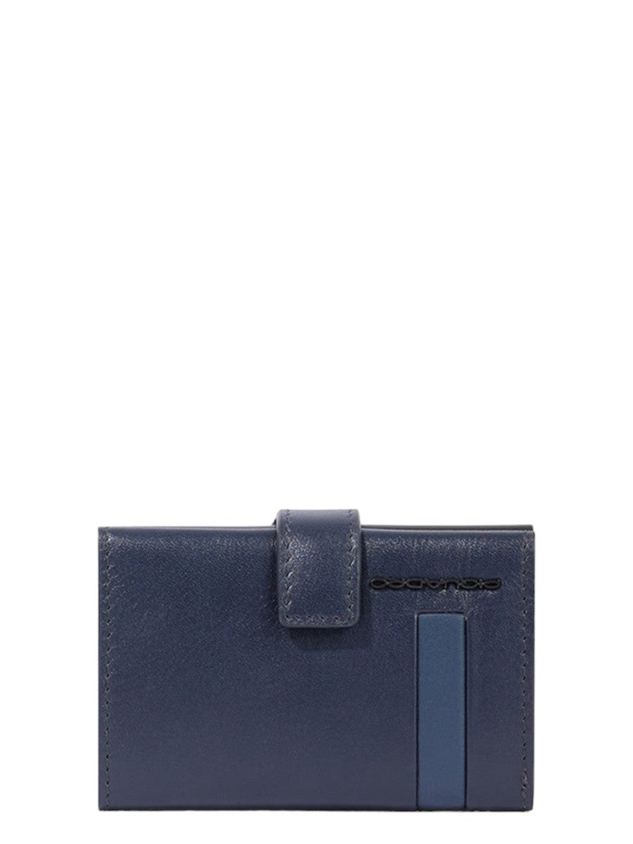 Portacarte di credito in metallo-Piquadro-Portafogli-Vittorio Citro Boutique