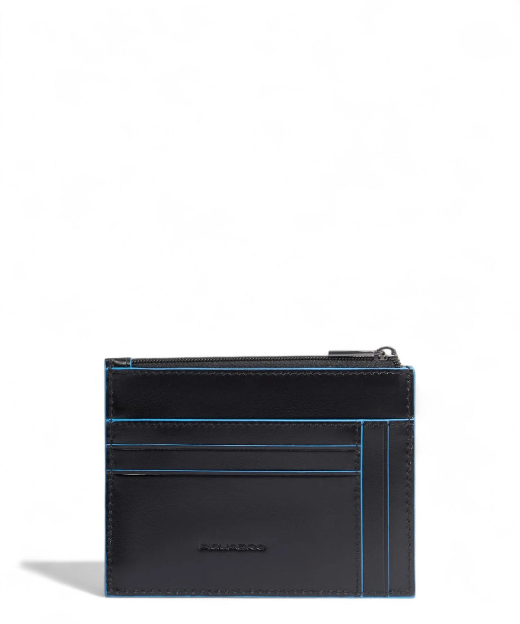 Portacarte in Pelle con Portamonete RFID Piquadro-Piquadro-Portadocumenti-Vittorio Citro Boutique