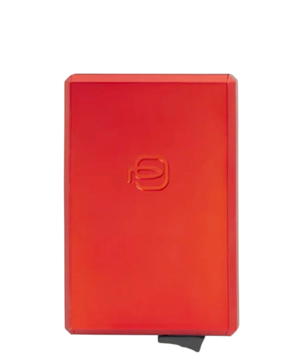 Portacarte Piquadro MagSafe RFID in Alluminio e Pelle