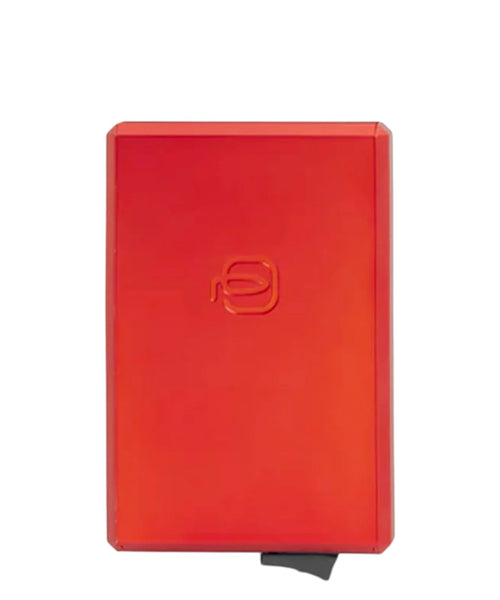 Portacarte Piquadro MagSafe RFID in Alluminio e Pelle