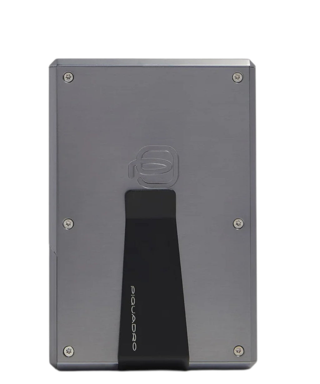 Portacarte MagSafe in Alluminio e Pelle Funzionale