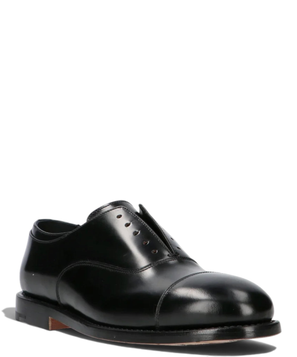 Stringata Uomo Premiata: Eleganza in Pelle Nera