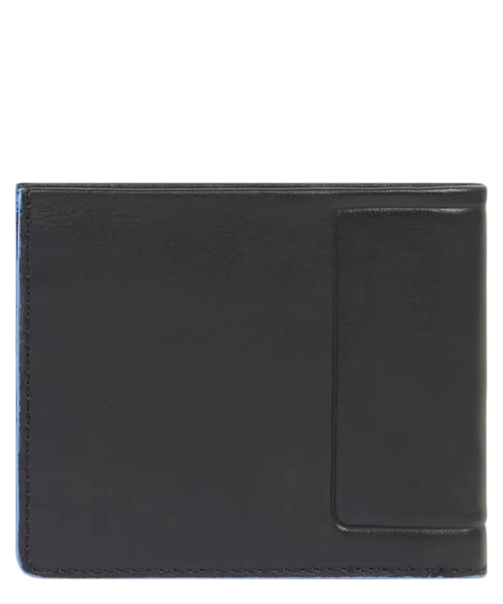Portafoglio in Pelle con Porta Documenti Rimovibile-Piquadro-Portafogli-Vittorio Citro Boutique