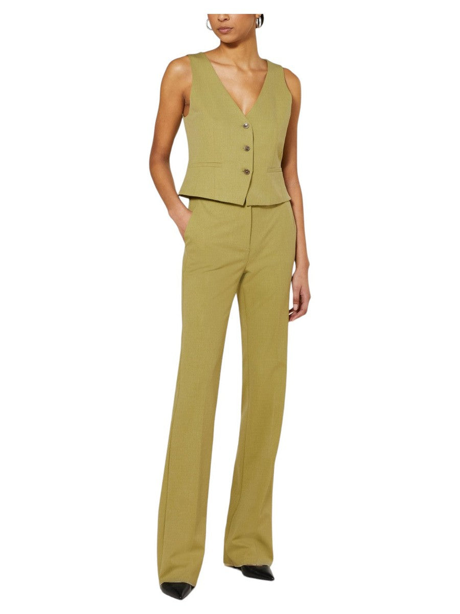 Pantaloni Flare INDIANA in Tela Stretch-Marella-Pantaloni-Vittorio Citro Boutique