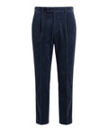Pantaloni Uomo Michael Coal a Coste con Pieghe