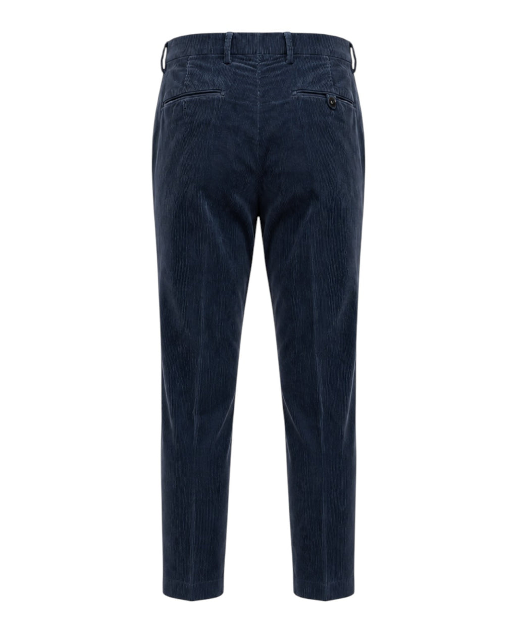 Pantaloni Uomo Michael Coal a Coste con Pieghe