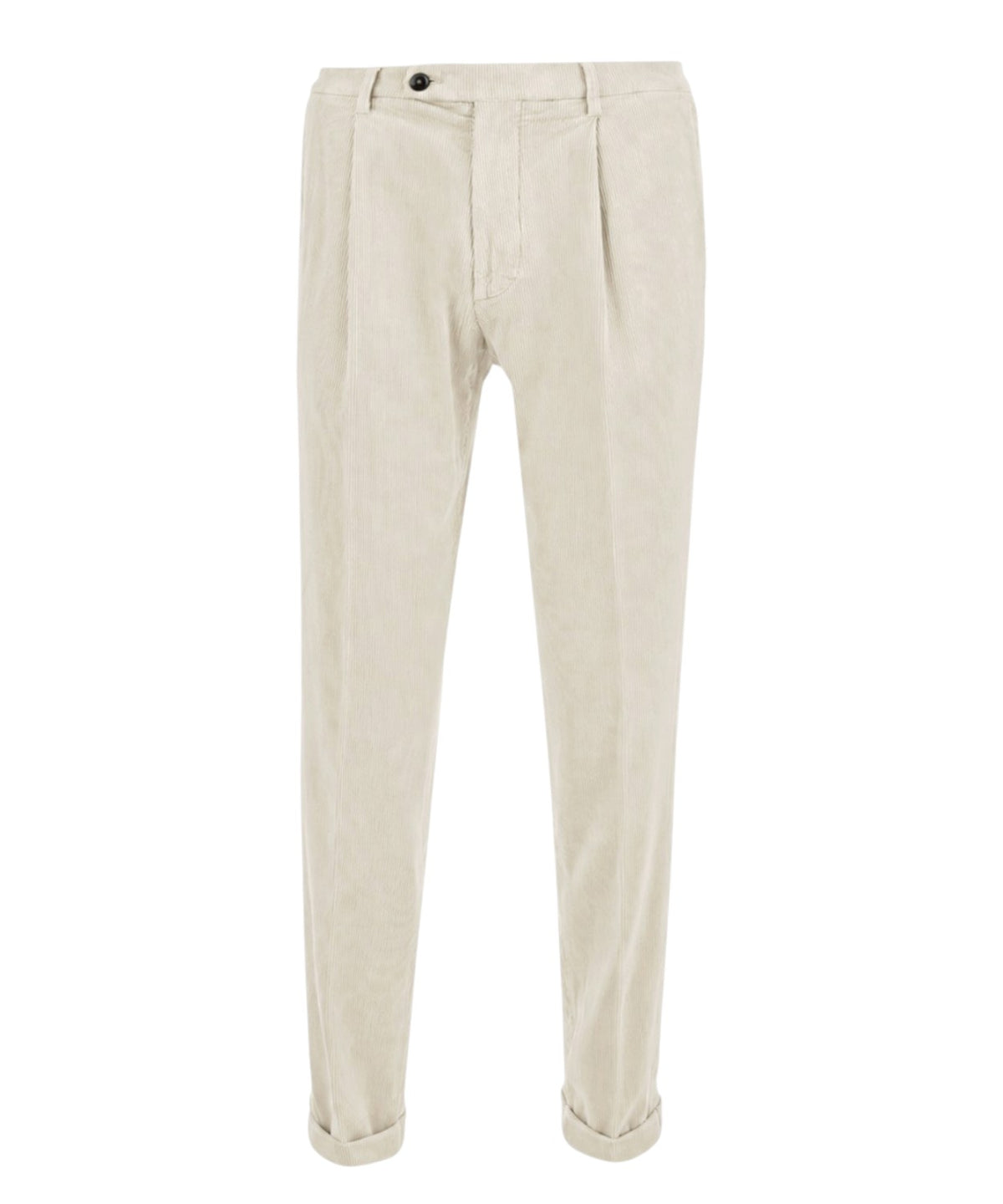 Herren-Hosen Michael Coal aus Cord mit Bundfalten