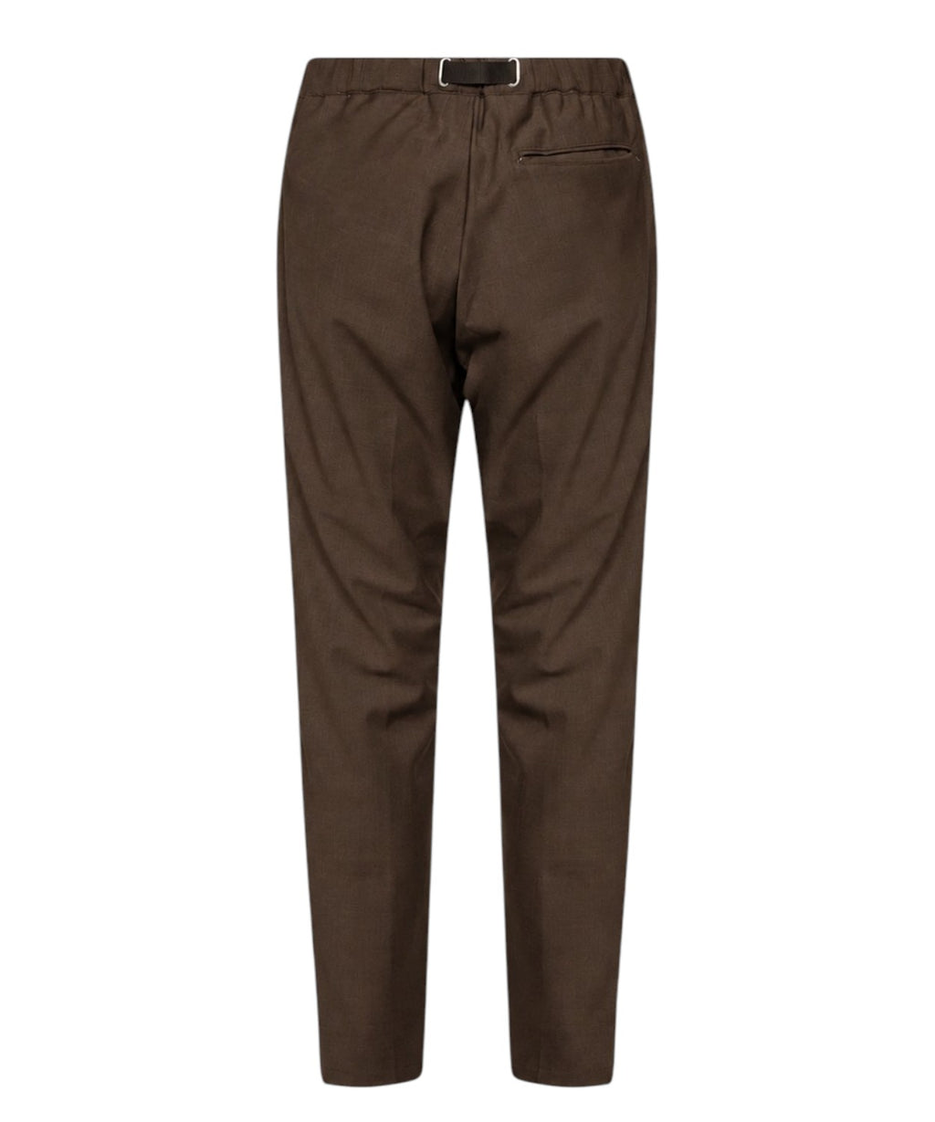 Pantaloni White Sand Sammy in Misto Lana Stretch