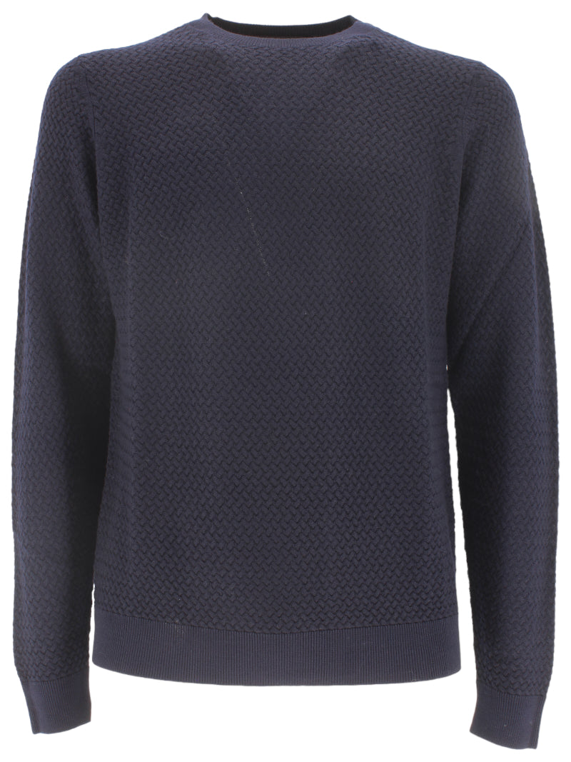 Maglione Girocollo in Pura Lana 100%-Maglieria-JEORDIE'S-Vittorio Citro Boutique