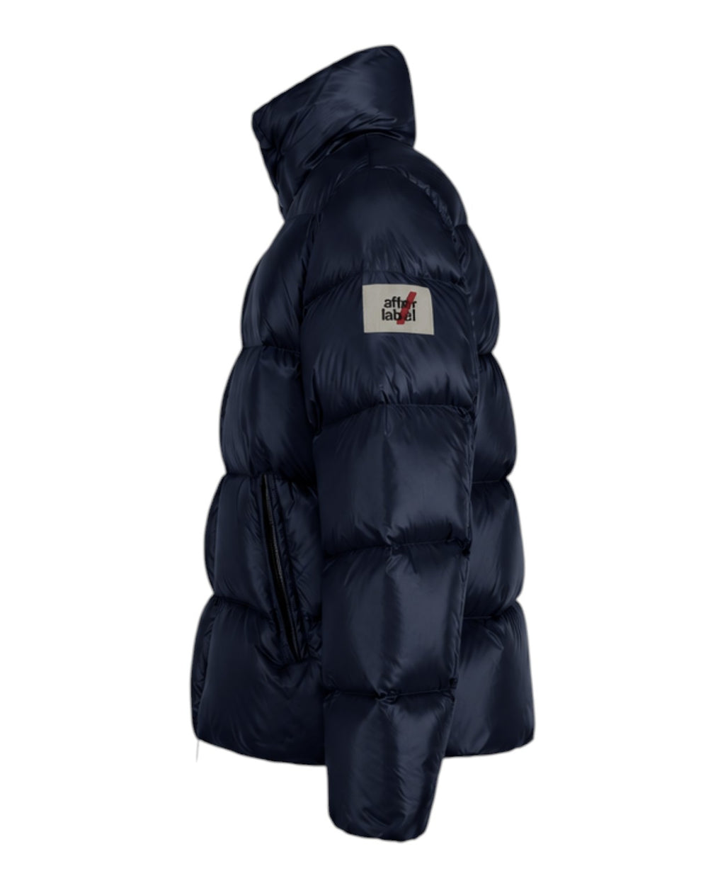 Piumino Uomo After Label Chamonix in Nylon Lucido Ultraleggero