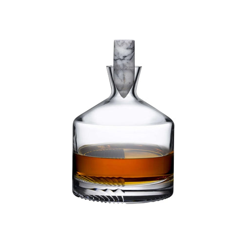 Bottiglia da whisky Alba bassa