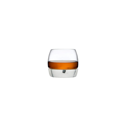Bicchiere da whisky Chill con base in marmo