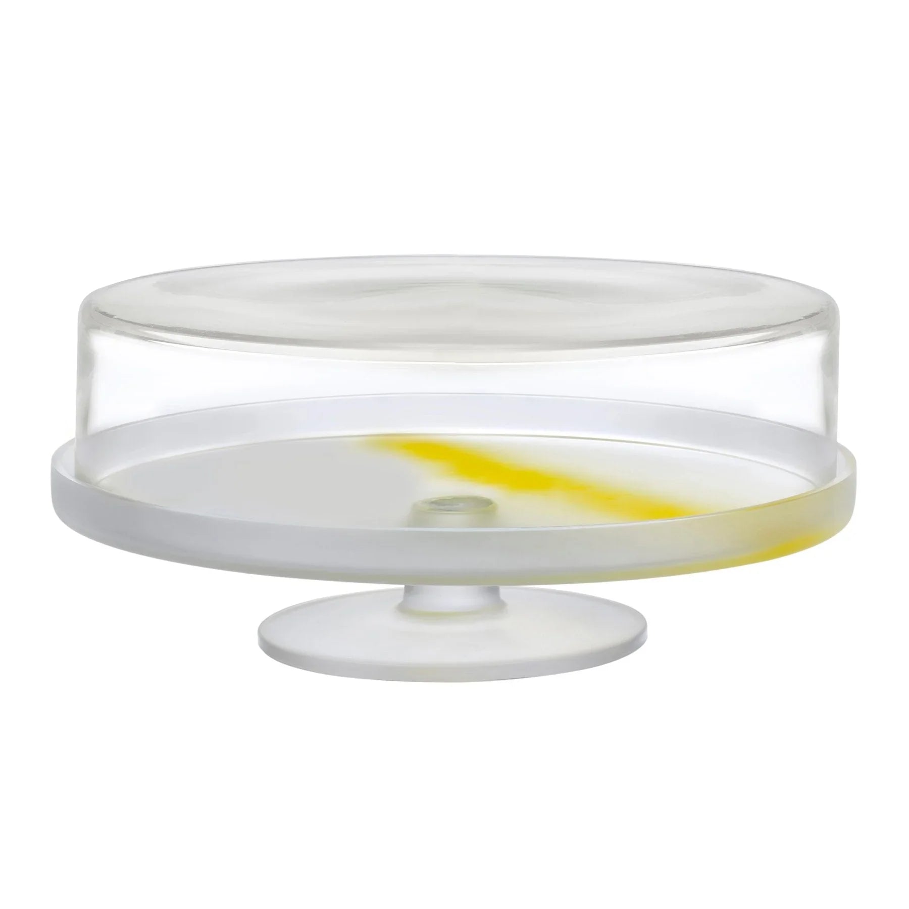 Alzata con cupola Pigmento trasparente