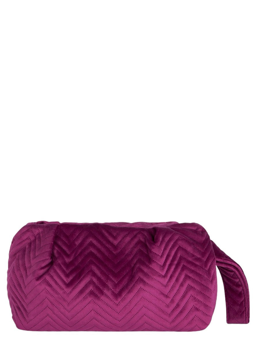 Pochette in velluto trapuntato-Mc2 Saint Barth-Pochette-Vittorio Citro Boutique