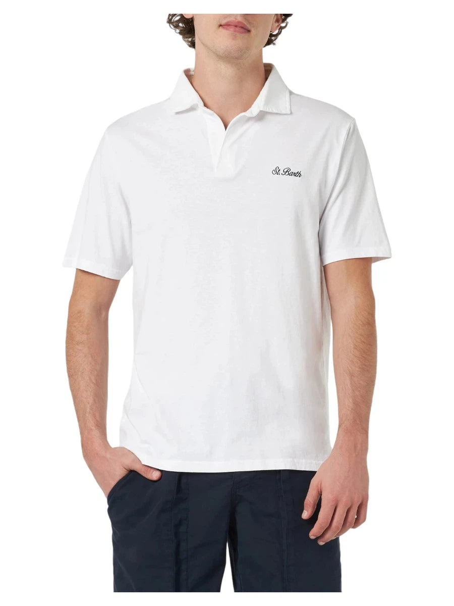 Polo Brighton in Jersey di Cotone-Mc2 Saint Barth-Polo-Vittorio Citro Boutique