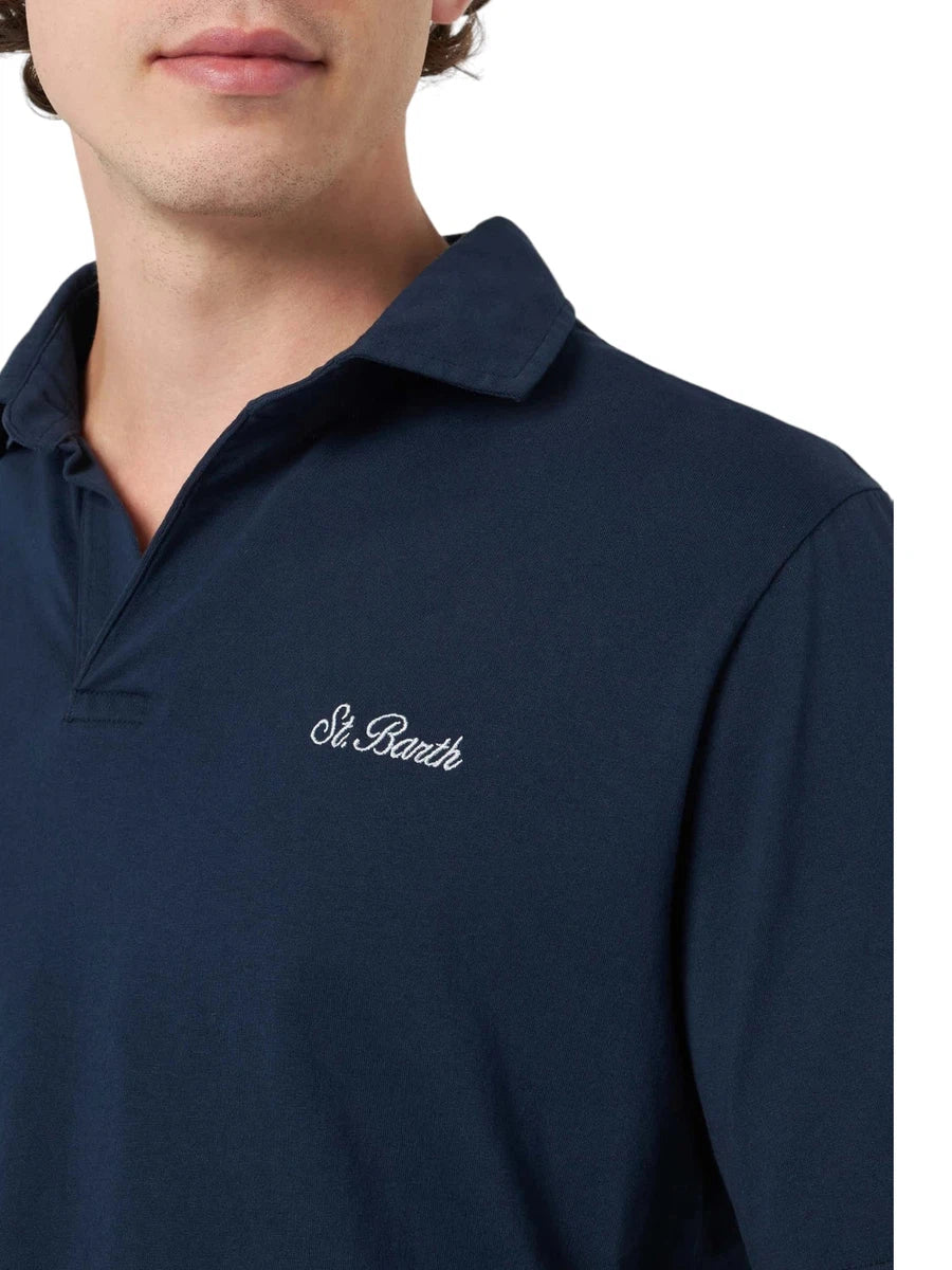 Polo Brighton in Jersey di Cotone-Mc2 Saint Barth-Polo-Vittorio Citro Boutique