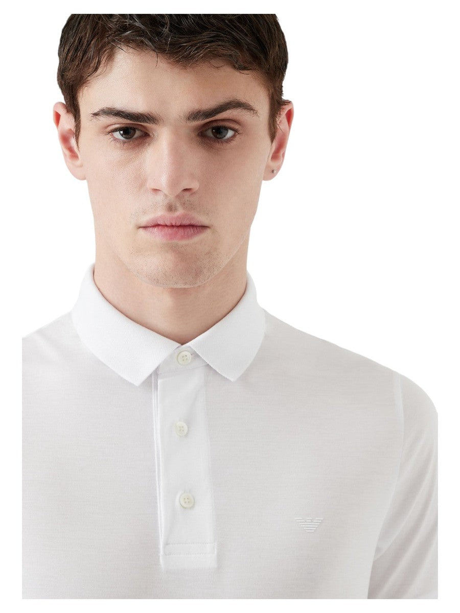 Polo in jersey misto lyocell ASV-Emporio Armani-Polo-Vittorio Citro Boutique