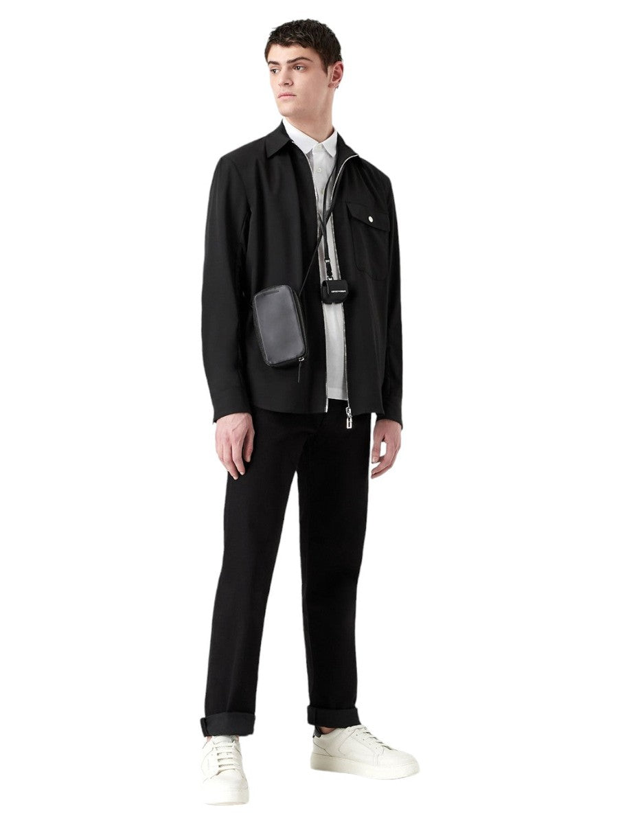 Polo in jersey misto lyocell ASV-Emporio Armani-Polo-Vittorio Citro Boutique